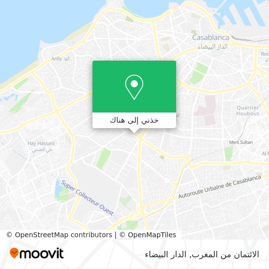 خريطة الائتمان من المغرب