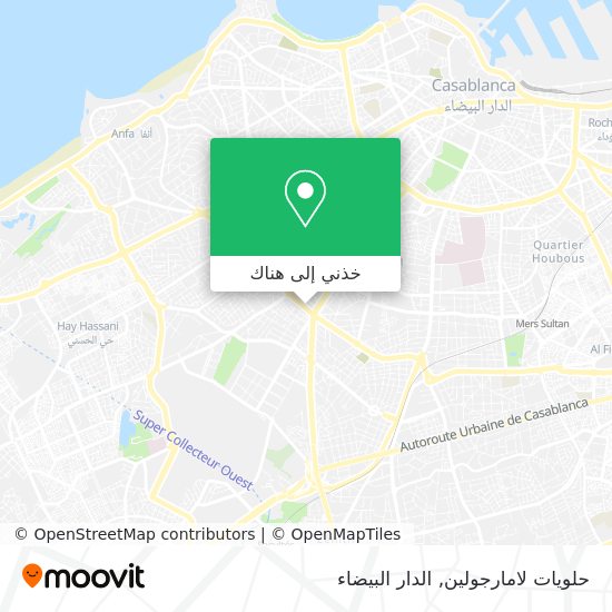 خريطة حلويات لامارجولين