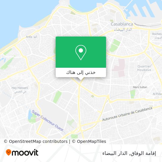خريطة إقامة الوفاق