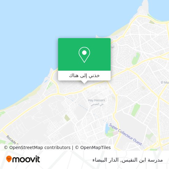 خريطة مدرسة ابن النفيس