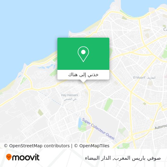 خريطة صوفي باريس المغرب