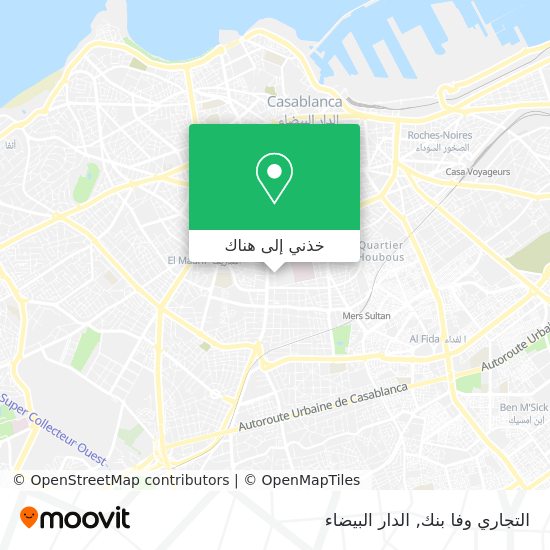 خريطة التجاري وفا بنك