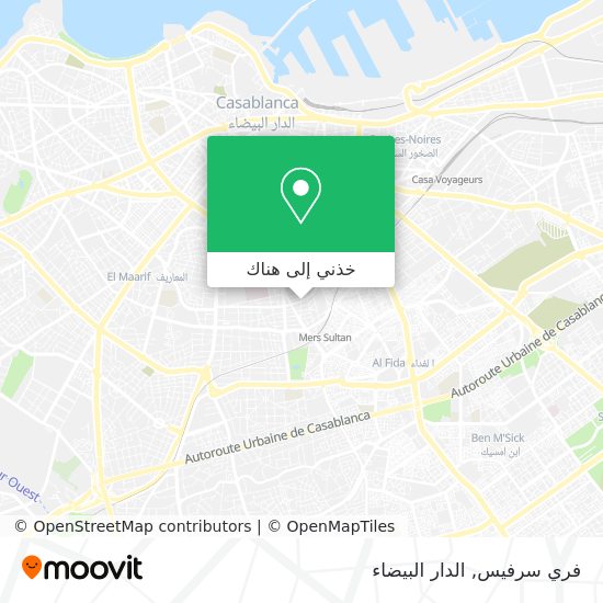 خريطة فري سرفيس