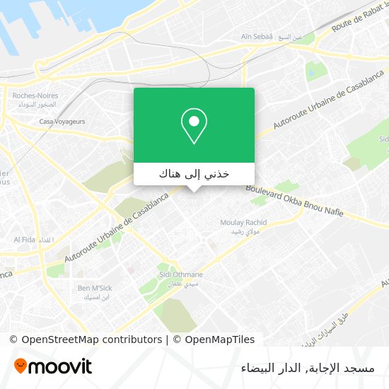 خريطة مسجد الإجابة