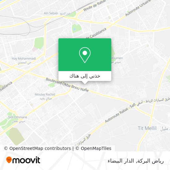 خريطة رياض البركة