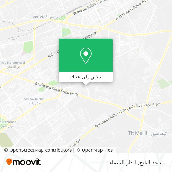 خريطة مسجد الفتح