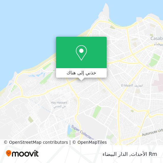 خريطة Rm الأحداث