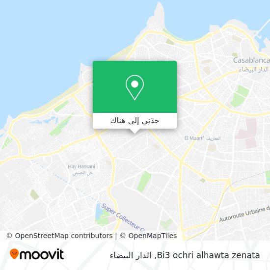 خريطة Bi3 ochri alhawta zenata