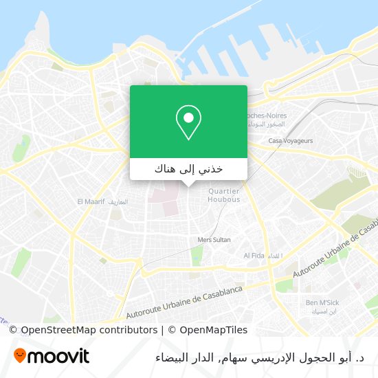 خريطة د. أبو الحجول الإدريسي سهام