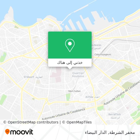 خريطة مخفر الشرطة