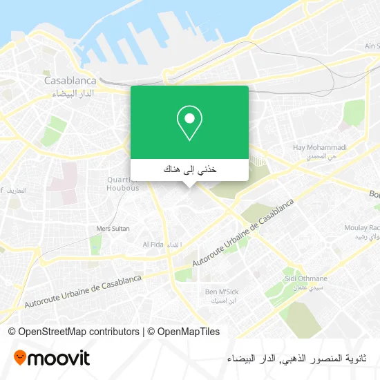 خريطة ثانوية المنصور الذهبي
