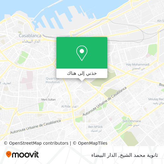 خريطة ثانوية محمد الشيخ
