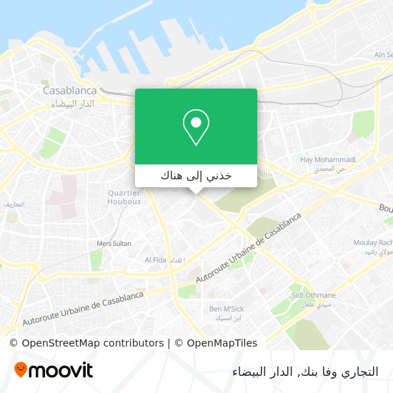 خريطة التجاري وفا بنك