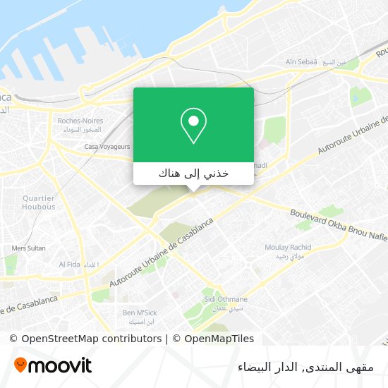 خريطة مقهى المنتدى