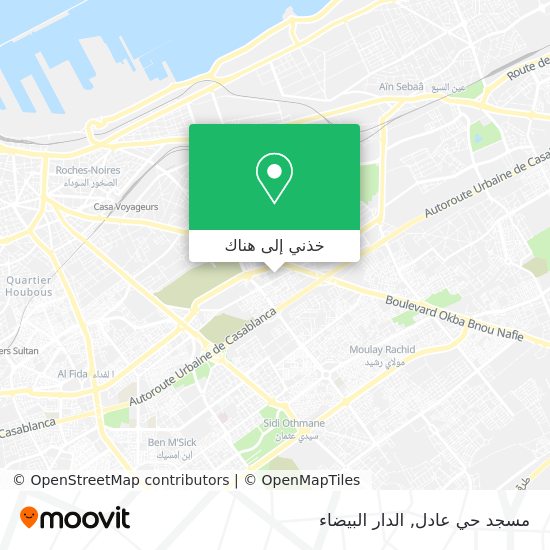 خريطة مسجد حي عادل