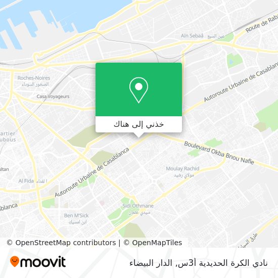 خريطة نادي الكرة الحديدية أ3س