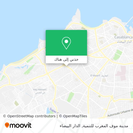 خريطة مدينة موف المغرب للتنمية