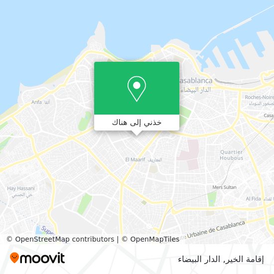خريطة إقامة الخير