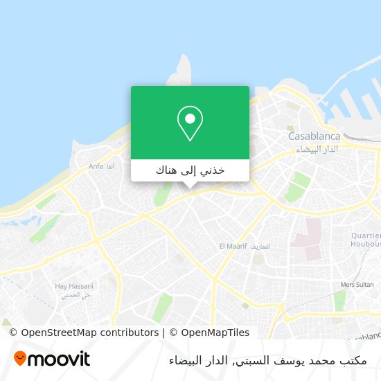 خريطة مكتب محمد يوسف السبتي