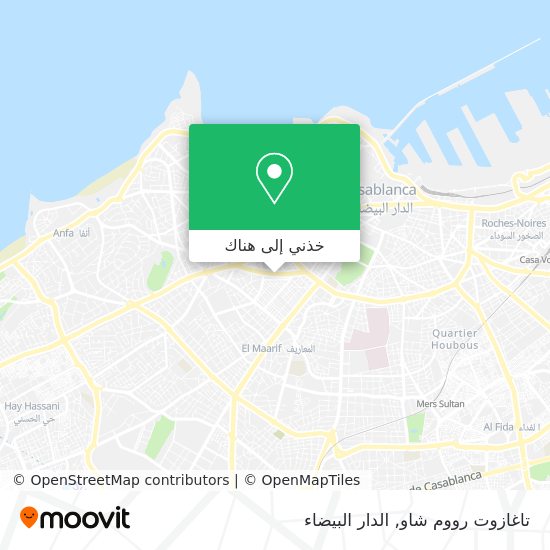 خريطة تاغازوت رووم شاو