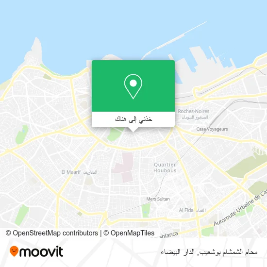 خريطة محام الشمشام بوشعيب