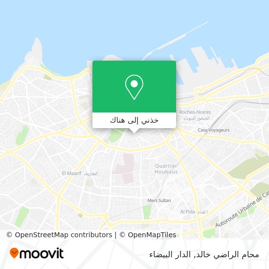 خريطة محام الراضي خالد
