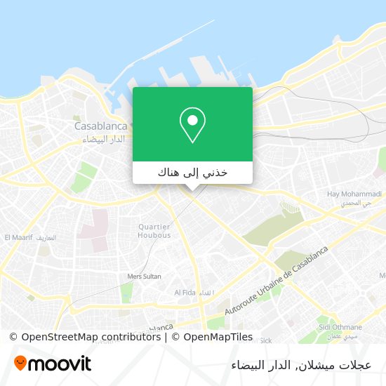 خريطة عجلات ميشلان