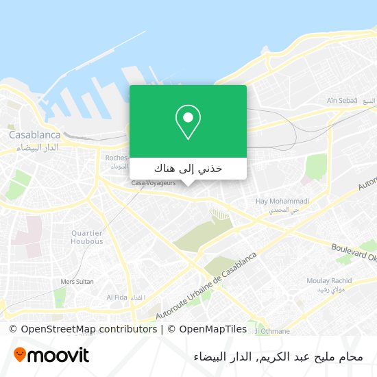 خريطة محام مليح عبد الكريم