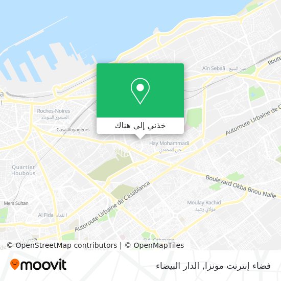 خريطة فضاء إنترنت مونزا