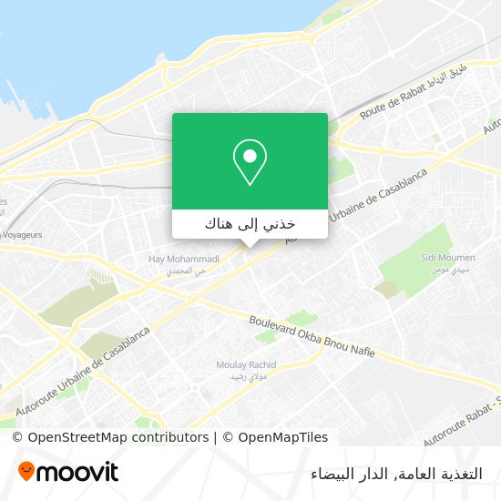 خريطة التغذية العامة