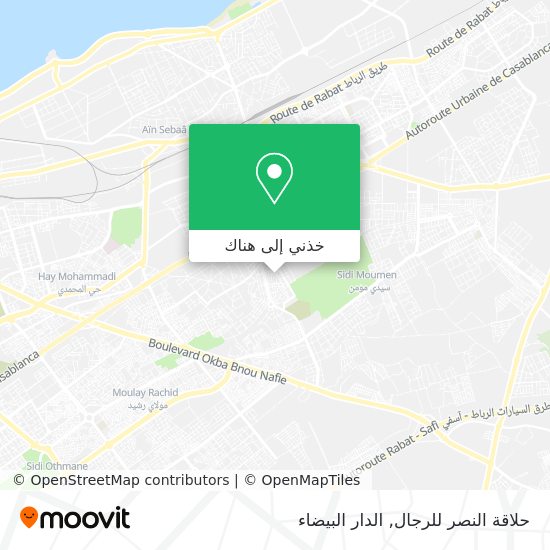 خريطة حلاقة النصر للرجال