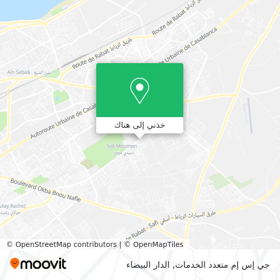 خريطة جي إس إم متعدد الخدمات