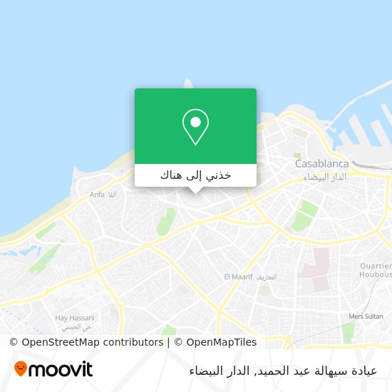 خريطة عيادة سيهالة عبد الحميد
