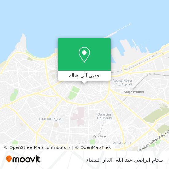خريطة محام الراضي عبد الله