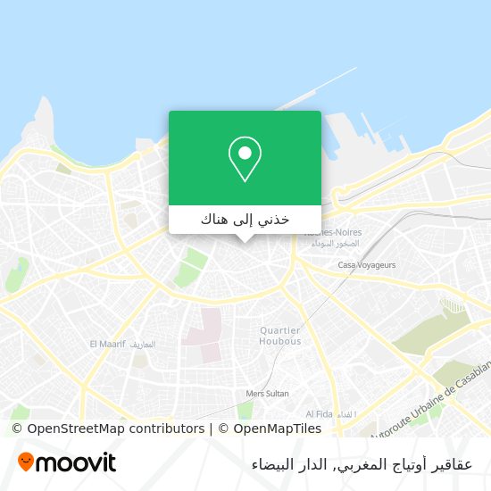 خريطة عقاقير أوتياج المغربي