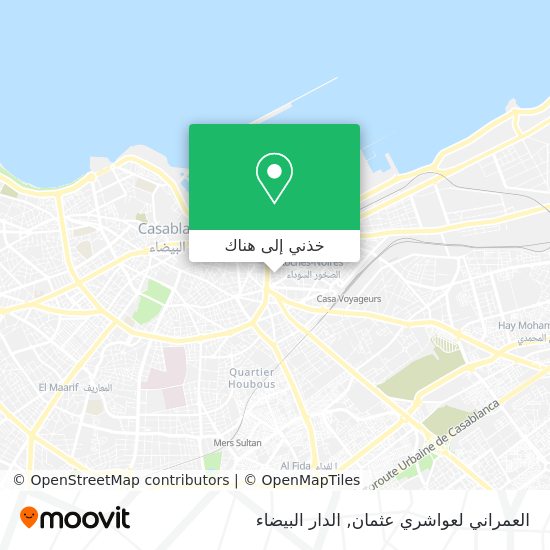 خريطة العمراني لعواشري عثمان