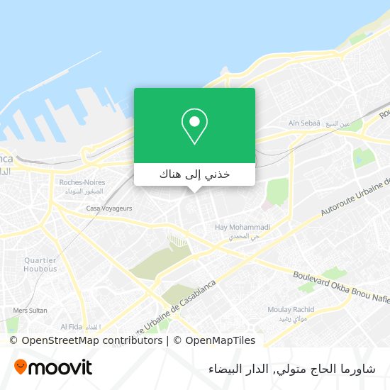 خريطة شاورما الحاج متولي