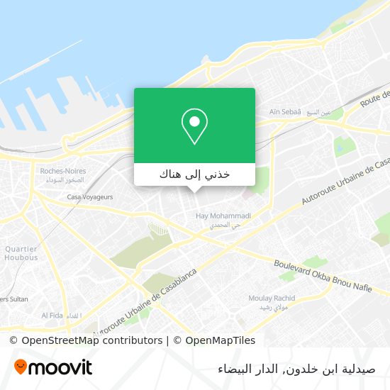 خريطة صيدلية ابن خلدون
