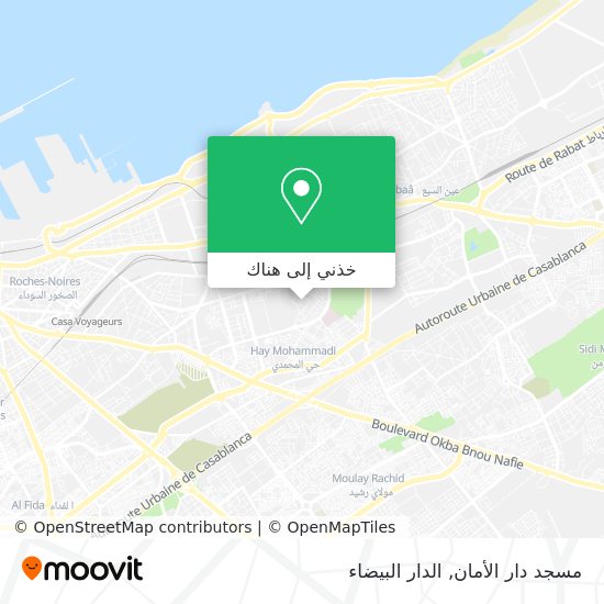 خريطة مسجد دار الأمان