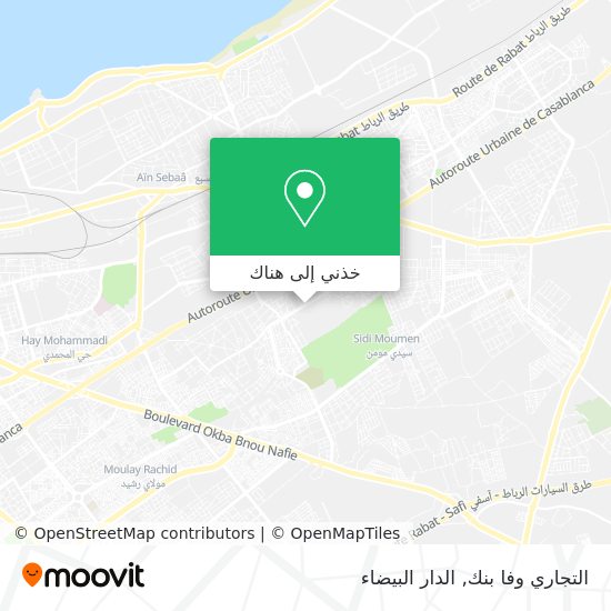 خريطة التجاري وفا بنك