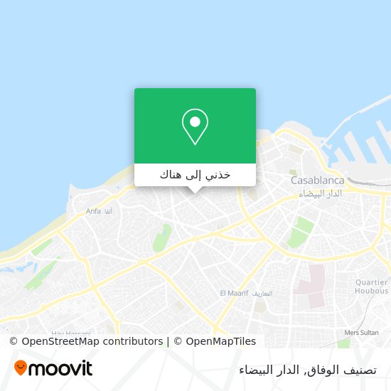 خريطة تصنيف الوفاق