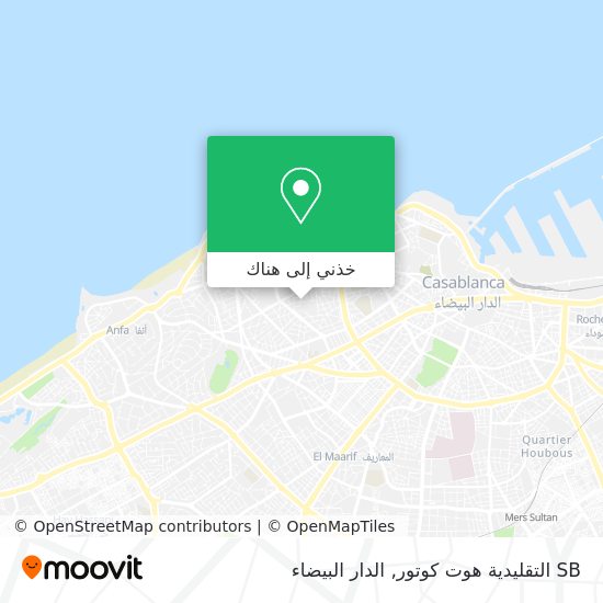 خريطة SB التقليدية هوت كوتور