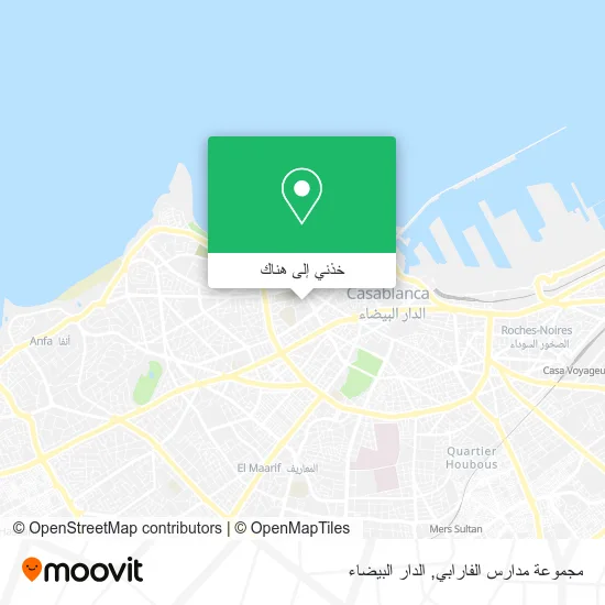 خريطة مجموعة مدارس الفارابي
