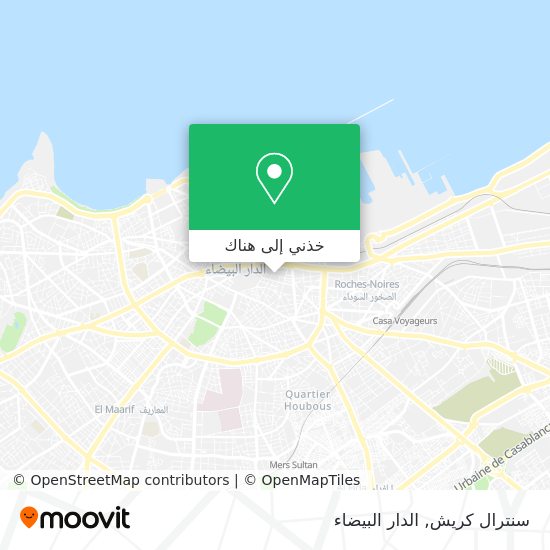 خريطة سنترال كريش