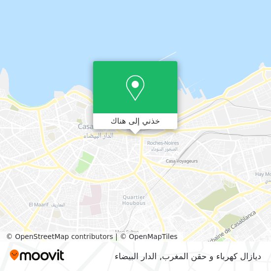 خريطة ديازال كهرباء و حقن المغرب
