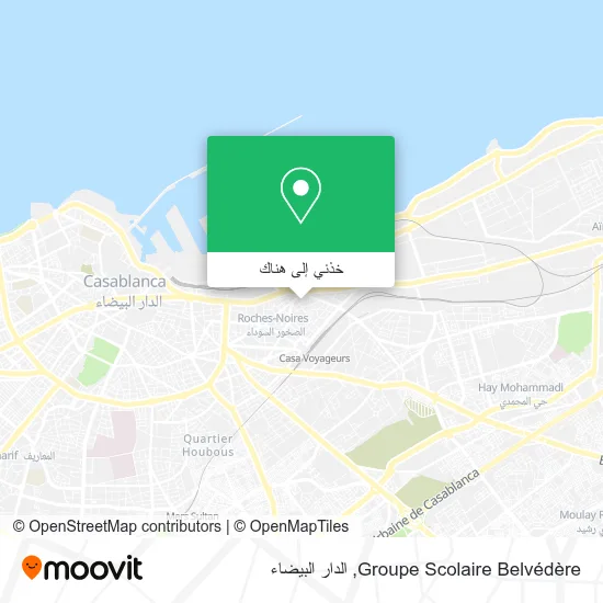 خريطة Groupe Scolaire Belvédère