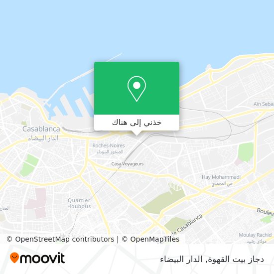 خريطة دجاز بيت القهوة
