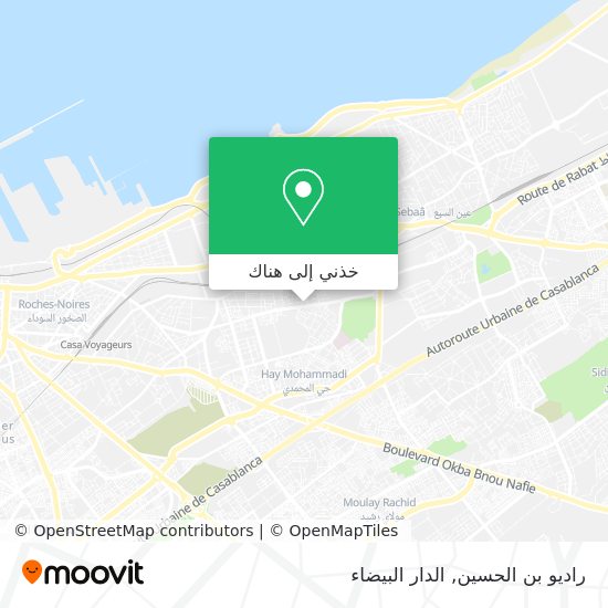 خريطة راديو بن الحسين
