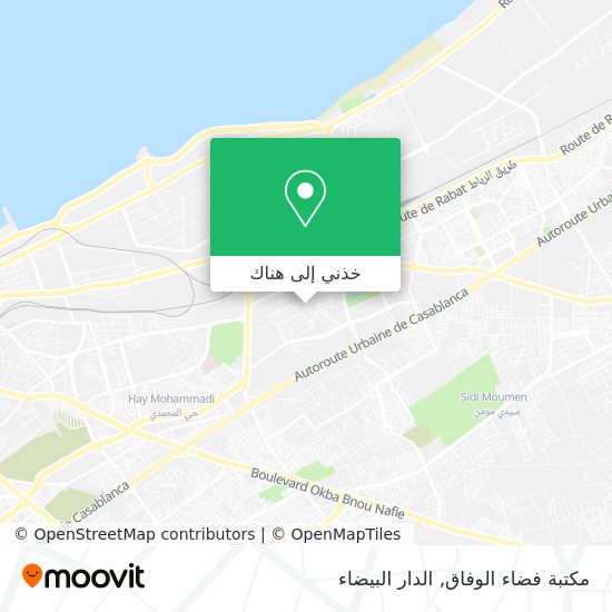 خريطة مكتبة فضاء الوفاق