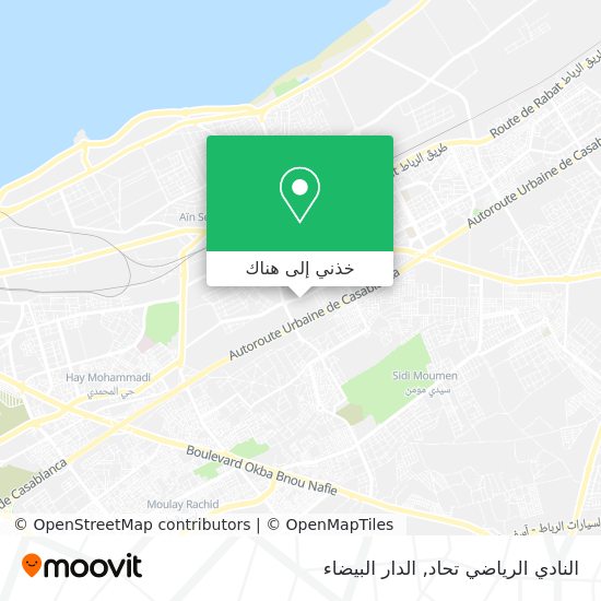 خريطة النادي الرياضي تحاد